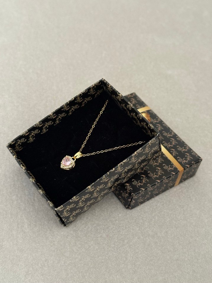 Çelik Kolye Gold - Görsel 2