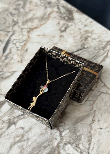 Çelik Kolye Gold - Görsel 5