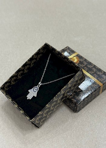 Çelik Kolye Silver - Görsel 2