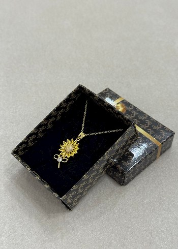 Çelik Kolye Gold - Görsel 2