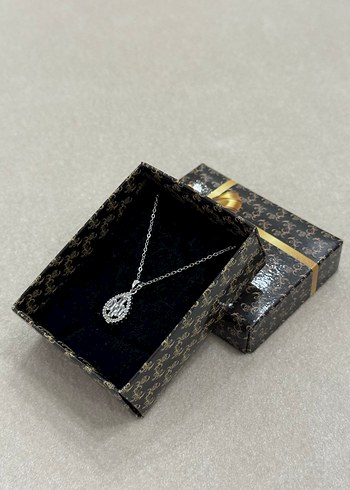 Çelik Kolye Silver - Görsel 2