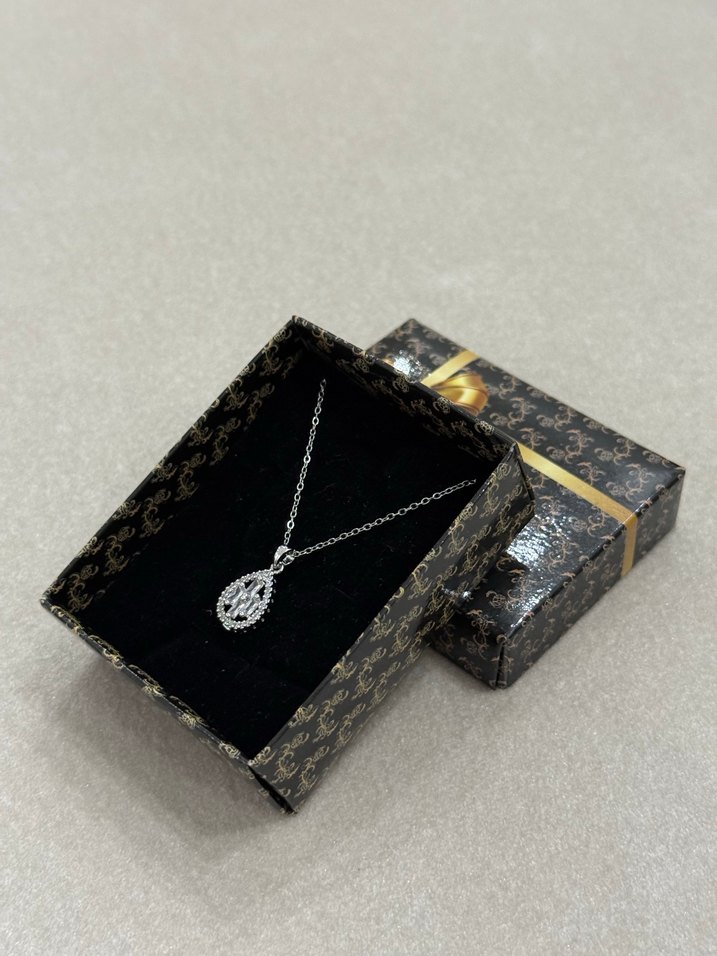 Çelik Kolye Silver - Görsel 2