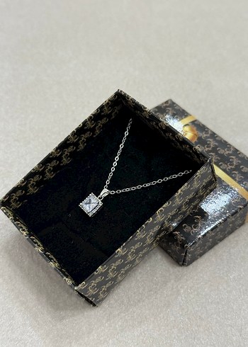 Çelik Kolye Silver - Görsel 2