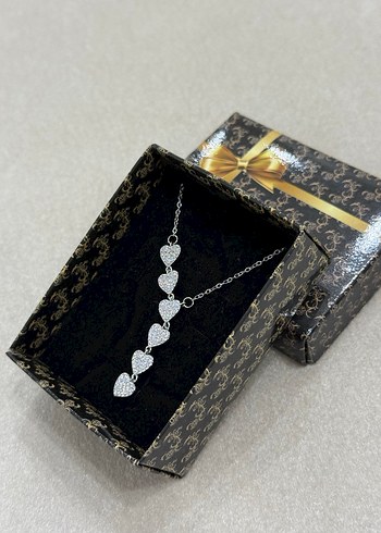 Çelik Y Kolye Silver - Görsel 2