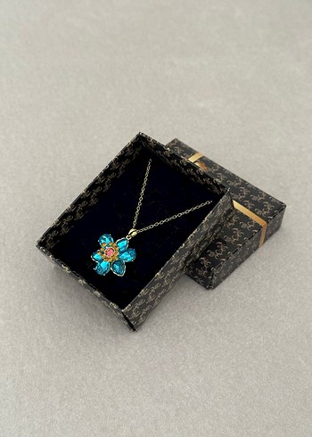 Çelik Kolye Gold - Görsel 2