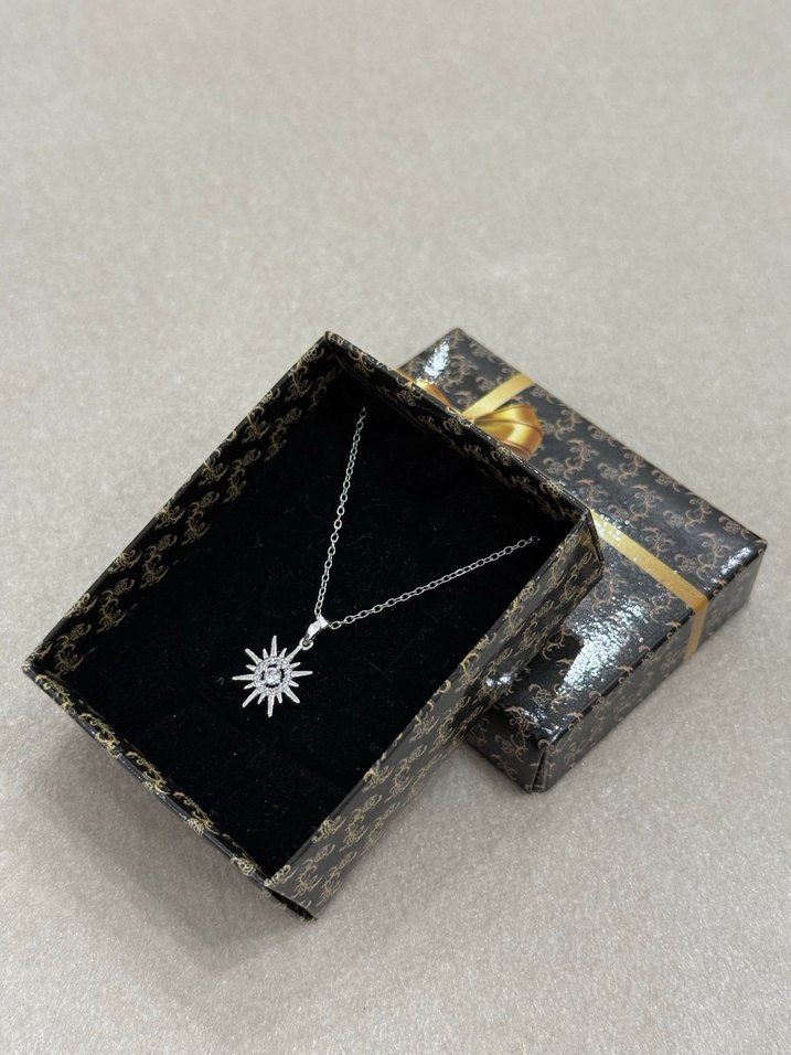 Çelik Kolye Silver - Görsel 3