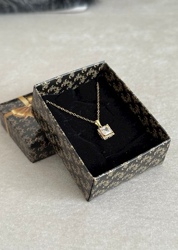 Çelik Kolye Gold - Görsel 3