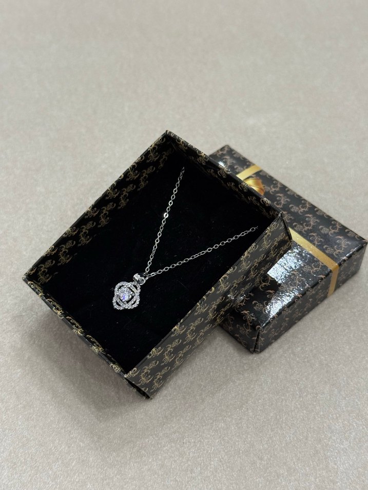 Çelik Kolye Silver - Görsel 2