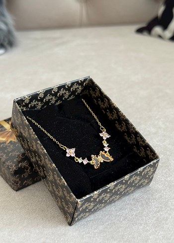 Çelik Y Kolye Gold - Görsel 5