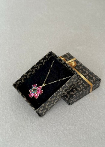 Çelik Kolye Gold - Görsel 2