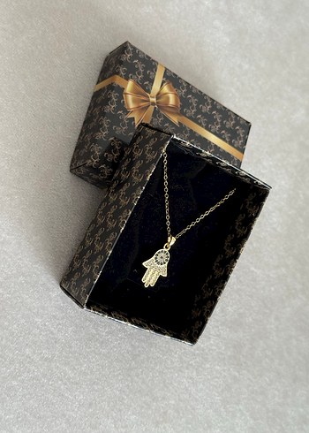 Çelik Kolye Gold - Görsel 3