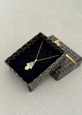 Çelik Kolye Gold - Görsel 2