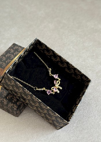 Çelik Y Kolye Gold - Görsel 3