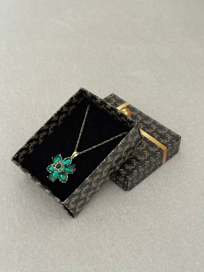 Çelik Kolye Gold - Görsel 2