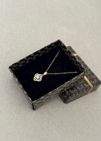 Çelik Kolye Gold - Görsel 3