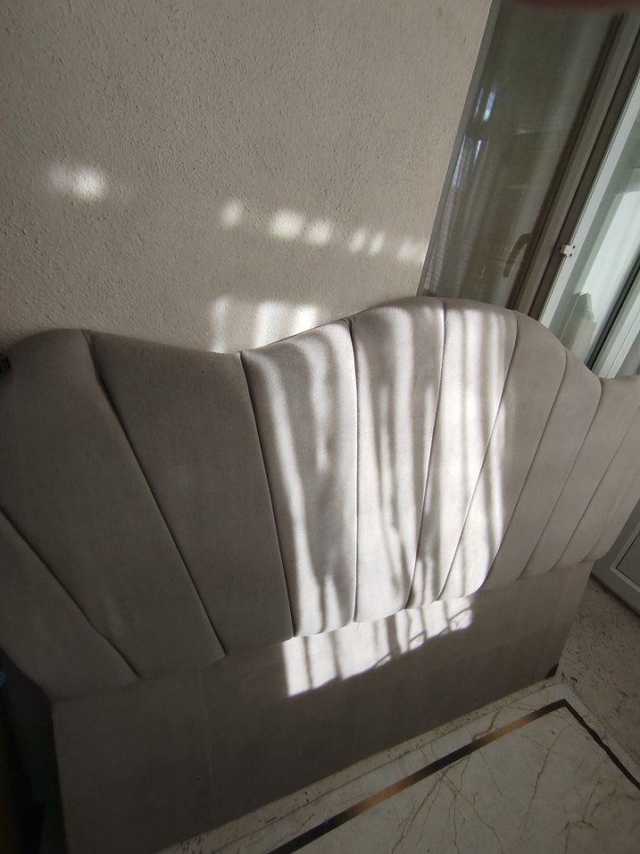 Bej Renkli Düz Yatak Başlığı - Görsel 2