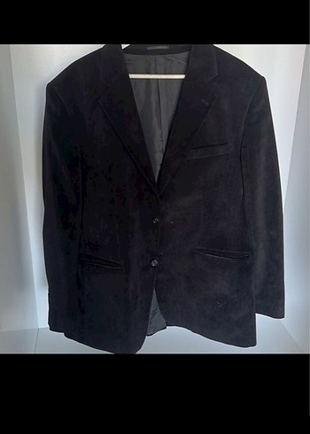 Erkek Siyah Normal Kesim Siyah Mudo Blazer - Görsel 2