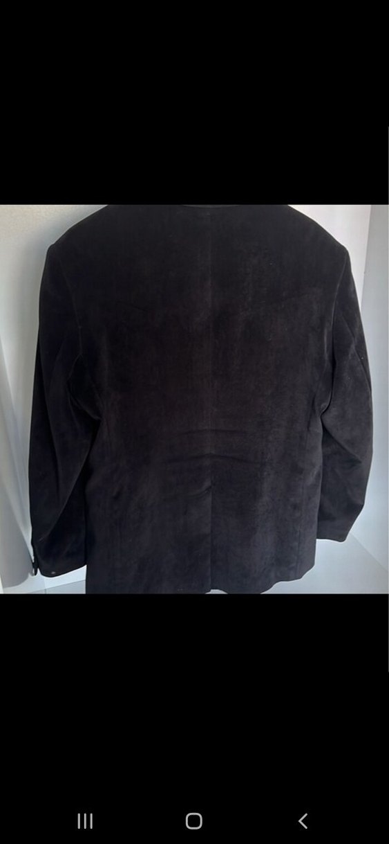 Erkek Siyah Normal Kesim Siyah Mudo Blazer - Görsel 3