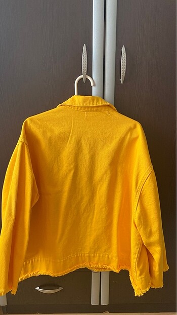 universal Beden Sarı kot ceket