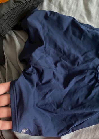 Kadın Lacivert ve Turkuaz Drapeli Spor Mayo - Görsel 5