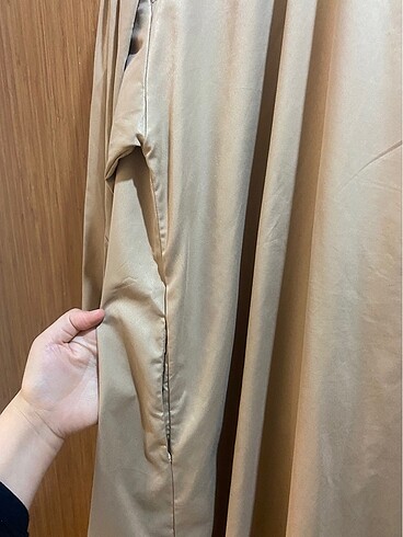 42 Beden camel Renk Trençkot