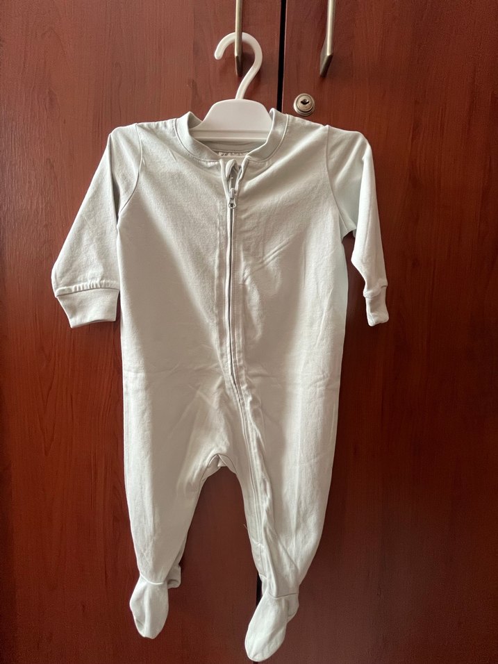 H&M Bebek Pamuklu Uzun Kollu 2li Tulum - Görsel 2