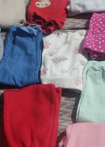 Çocuklar için Renkli Sıcak pantolanlar 17 parça toplu satiyorum