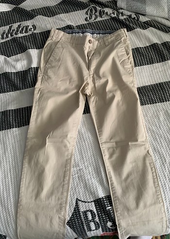 LC Waikiki Bej Duz Kesim Pantolon