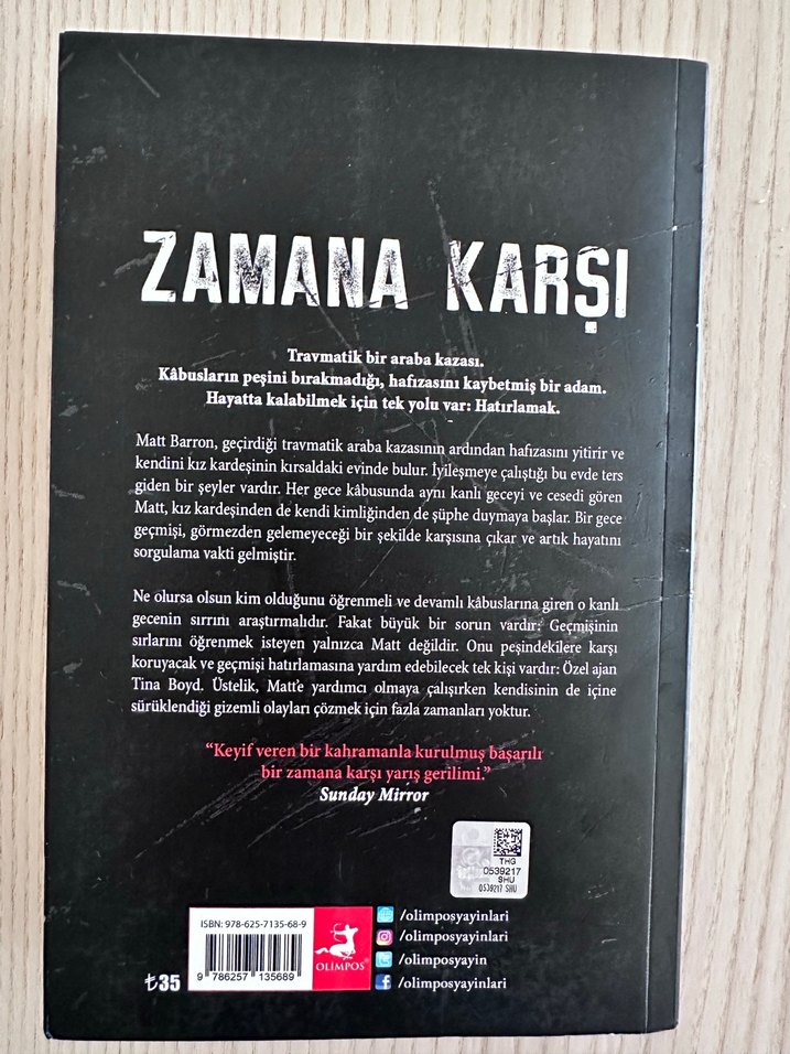 Zamana Karşı - Simon Kernick - Görsel 2