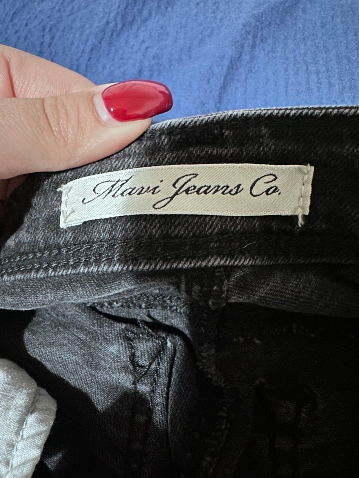 Mavi Marka Siyah Nakışlı Kadın Denim Skinny Jean - Görsel 5