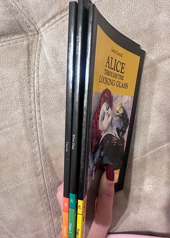 Dracula, White Fang ve Alice Kitap Seti - Görsel 2