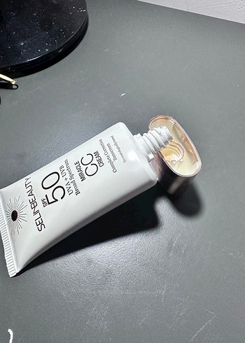 SelinBeauty SPF 50 Geniş Spektrum CC Krem - Görsel 3