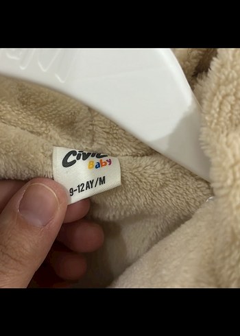 Kahverengi Erkek Çocuk Kürklü Mont - Görsel 3