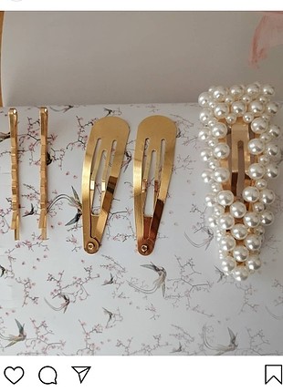 İncili çıtçıtlı toka 