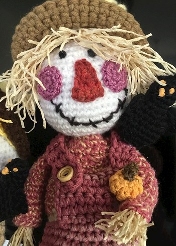 Renkli El Örgüsü Korkuluk Bebekler - Görsel 5