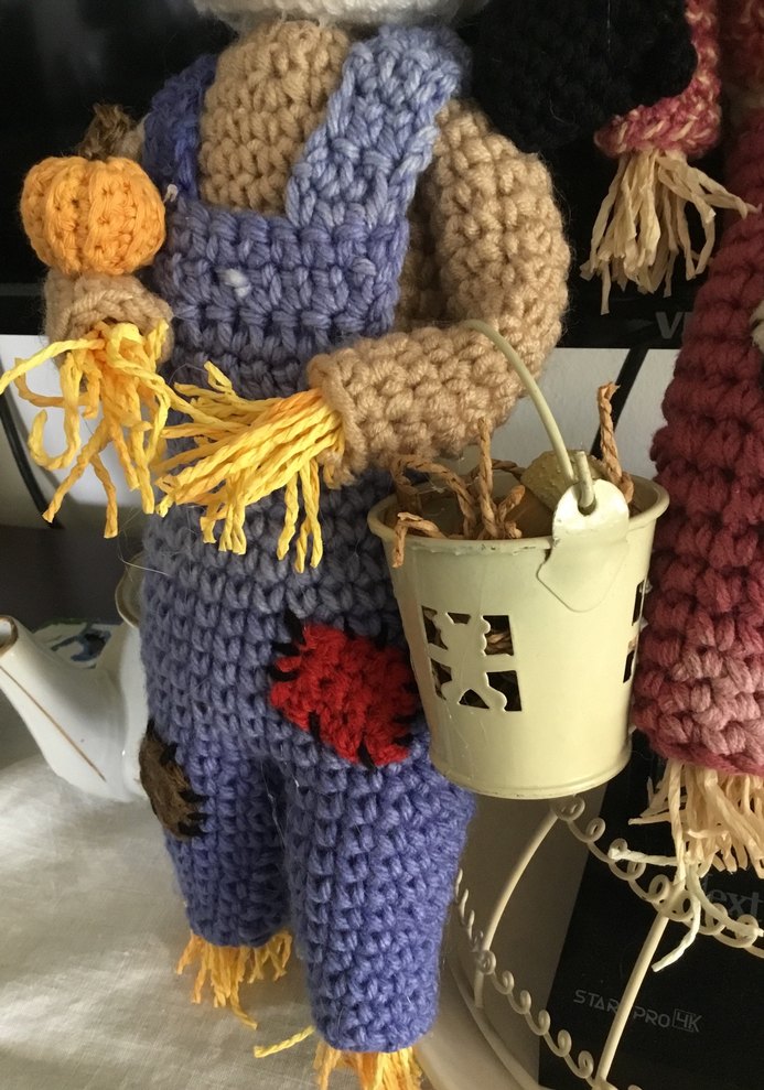 Renkli El Örgüsü Korkuluk Bebekler - Görsel 3