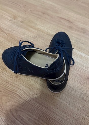 Siyah Dolgu Topuklu Bağcıklı Kadın Spor Ayakkabı - Görsel 3