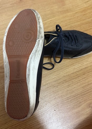 Siyah Dolgu Topuklu Bağcıklı Kadın Spor Ayakkabı - Görsel 4