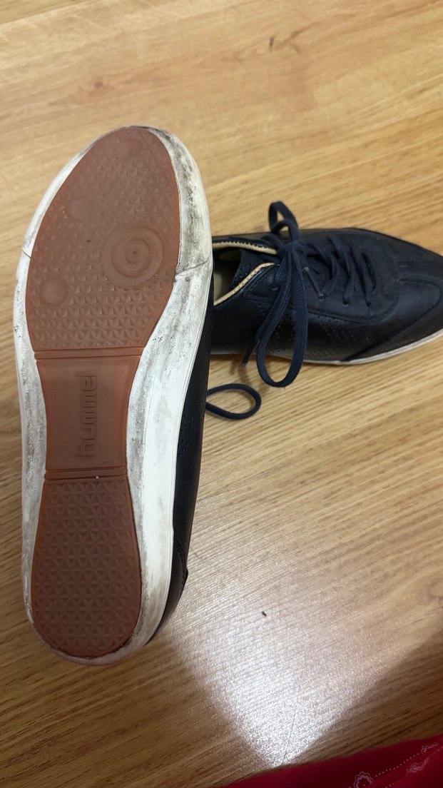 Siyah Dolgu Topuklu Bağcıklı Kadın Spor Ayakkabı - Görsel 4