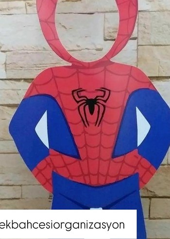 Örümcek Adam Temalı Parti Süsleri istanbul - Görsel 4
