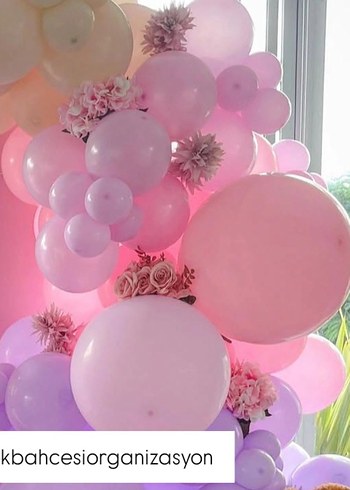 Pastel Pembe Parti Dekorasyonu - Görsel 3