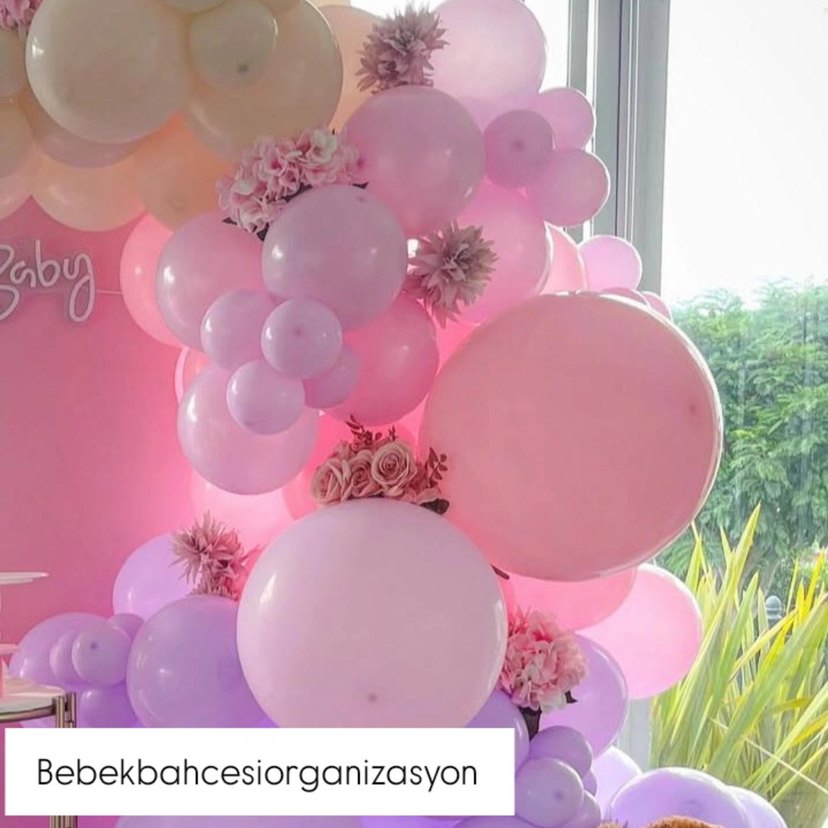 Pastel Pembe Parti Dekorasyonu - Görsel 3