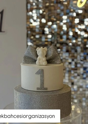 Gri Doğum Günü Parti Süslemeleri - Görsel 4