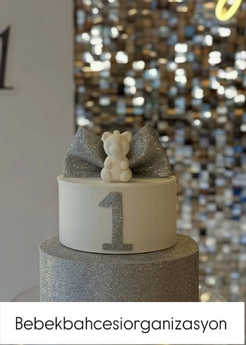 Gri Doğum Günü Parti Süslemeleri - Görsel 5