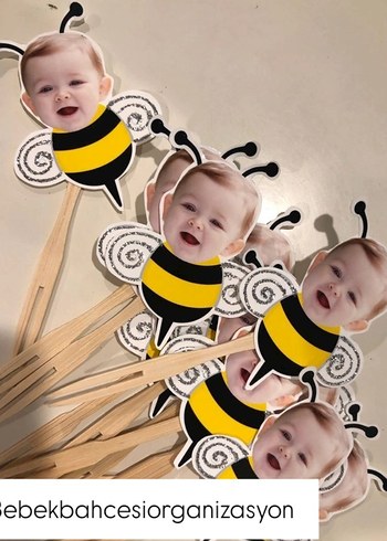 Sarı Arı Temalı Parti Dekorasyonu - Görsel 3