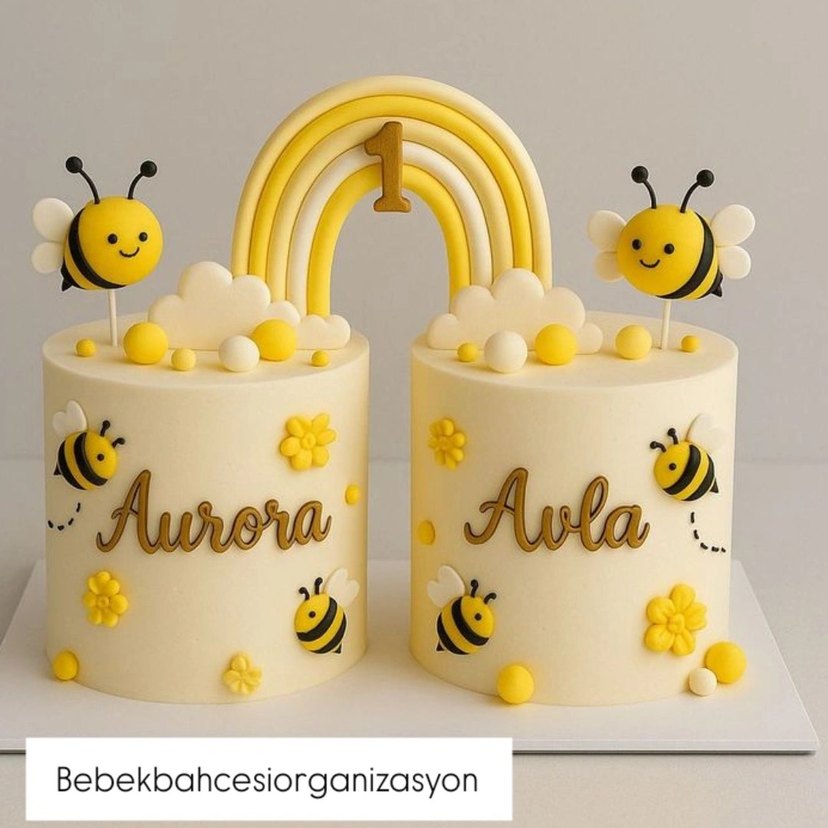 Sarı Arı Temalı Parti Dekorasyonu - Görsel 2