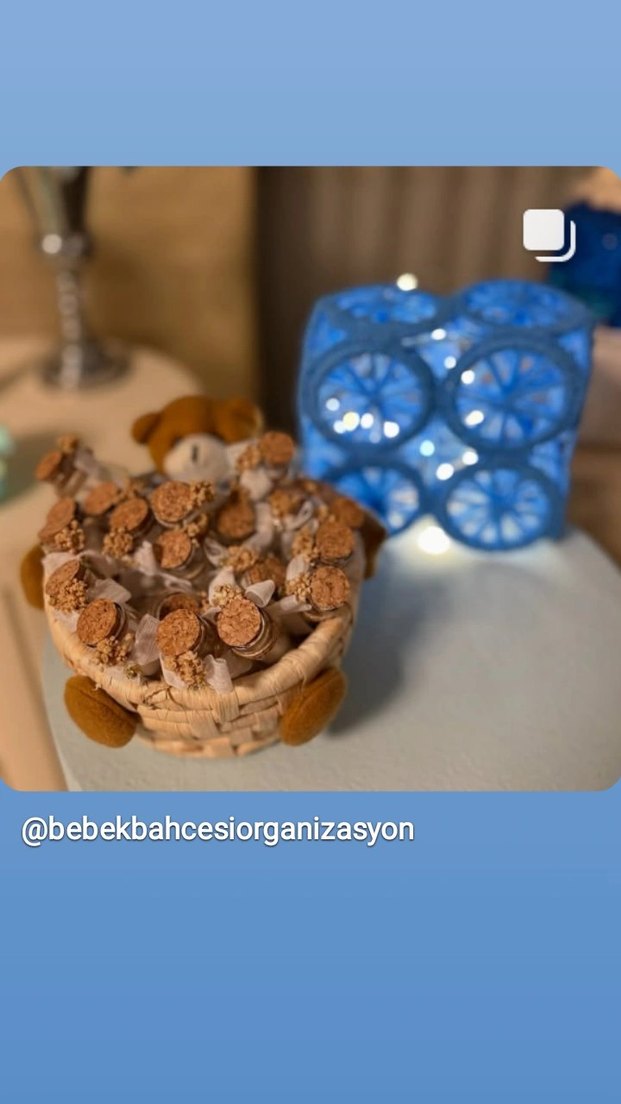 Mavi Bebek Partisi Süslemeleri - Görsel 3