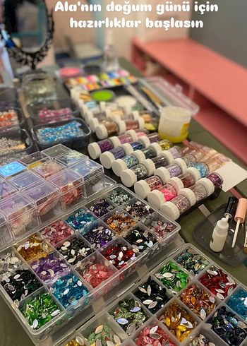 Pastel Mavi Deniz Kızı Doğum Günü Süsü - Görsel 5