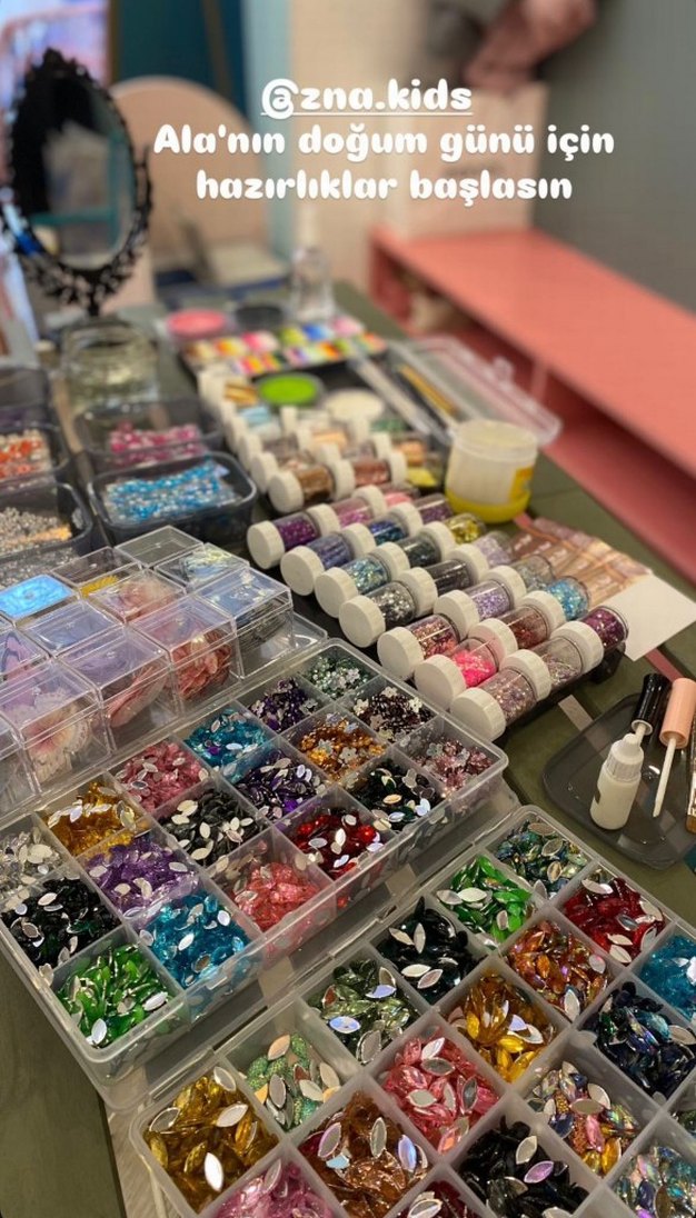 Pastel Mavi Deniz Kızı Doğum Günü Süsü - Görsel 5