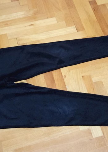 LC Waikiki Siyah kadife pantolon